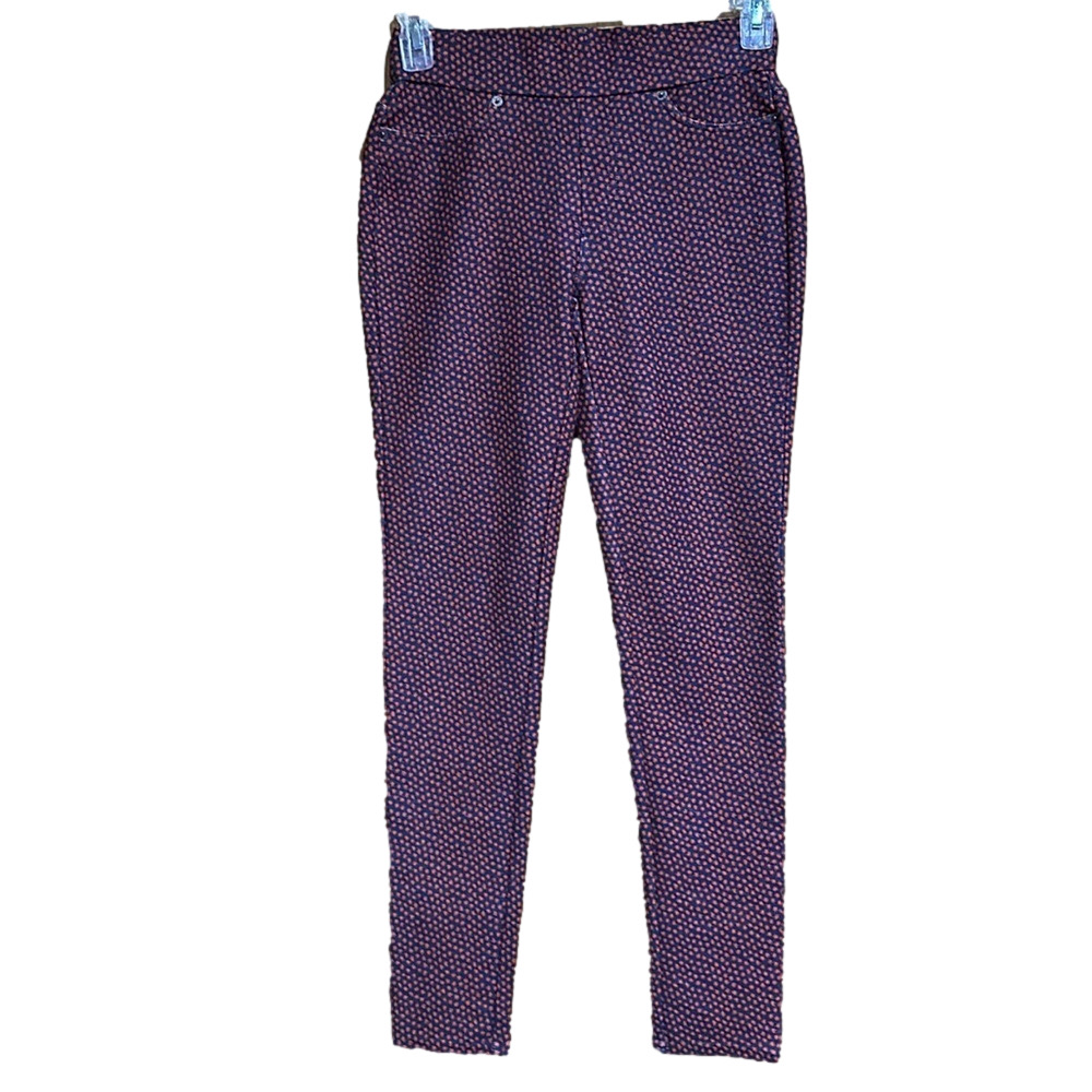 MICHAEL Michael Kors Blue and Red Polka Dot Leggings Size Small - EUC